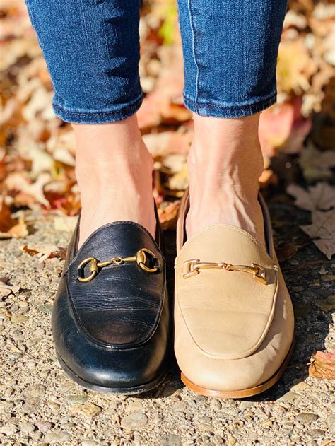 styling gucci mid heel loafers|Gucci heeled loafer dupes.